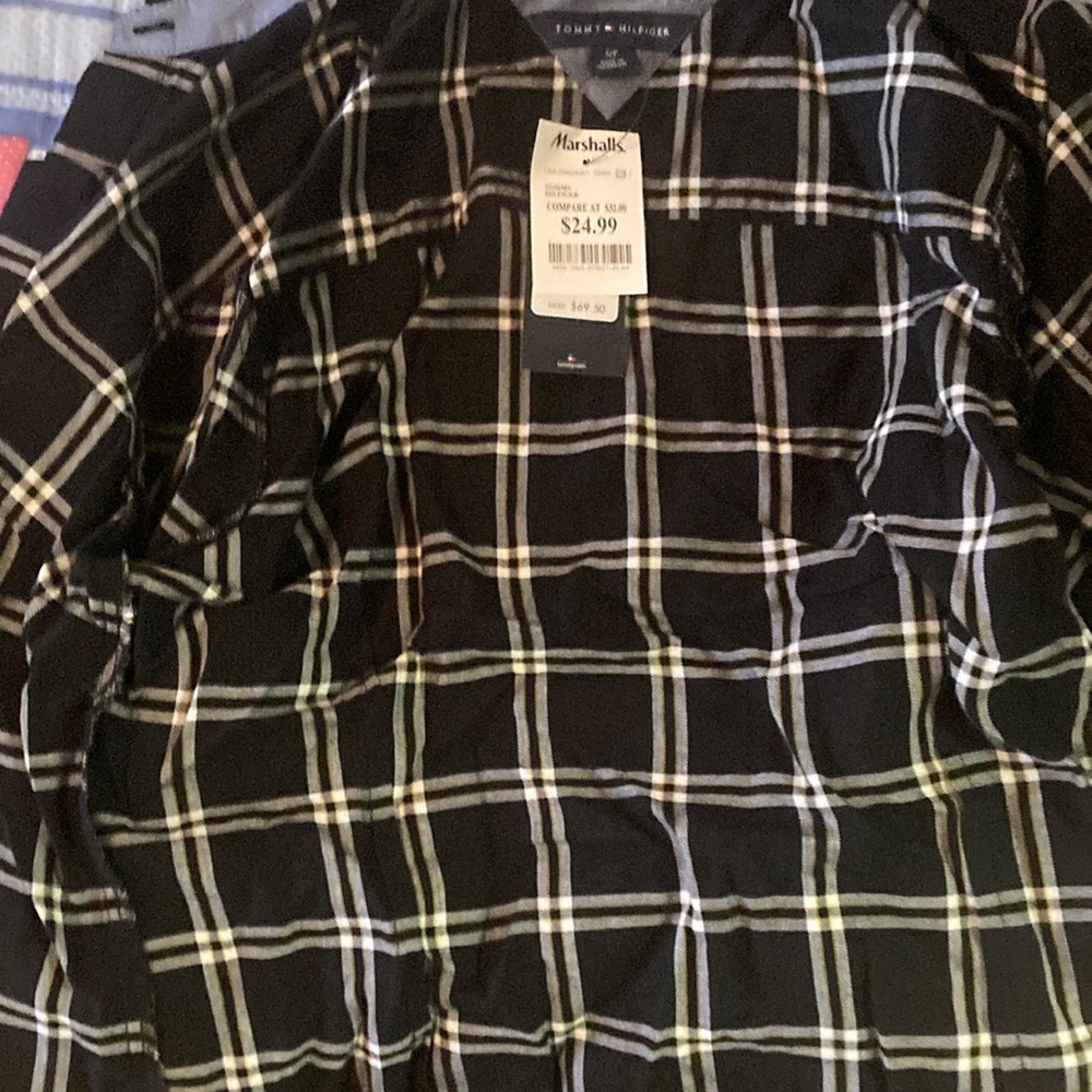 mens tommy hilfiger shirt